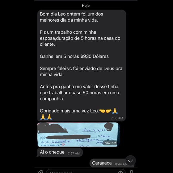 Depoimento de aluno do Método HIG Premium