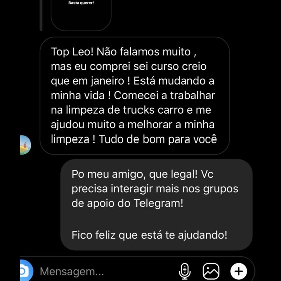 Depoimento de aluno do Método HIG Premium