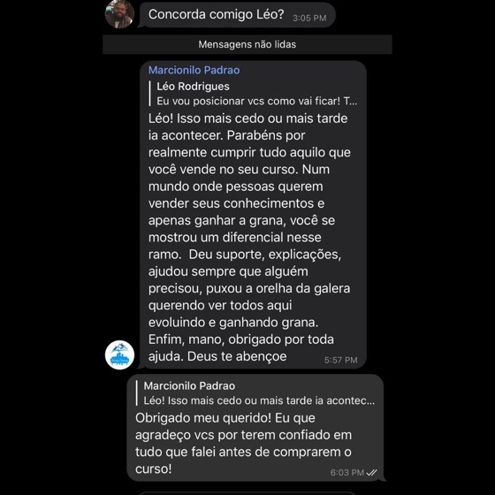 Depoimento de aluno do Método HIG Premium